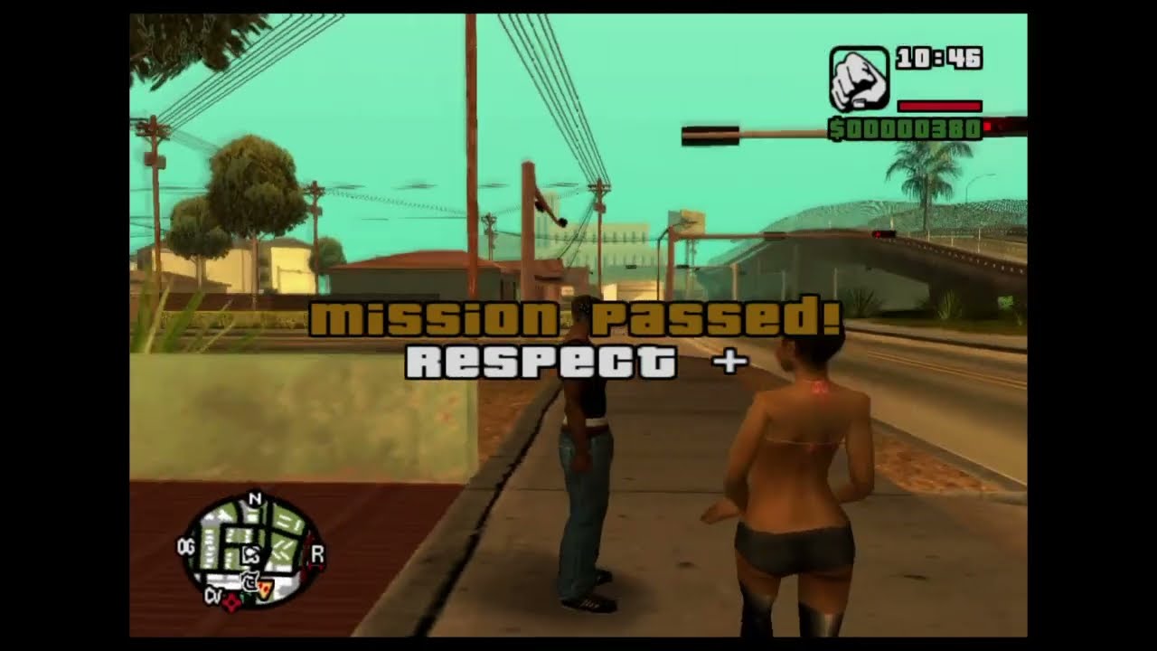 Grand Theft Auto: San Andreas (Wrong side of the tracks ) PS2