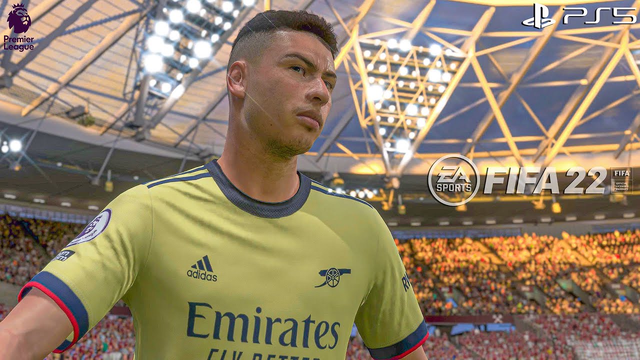 FIFA 22 4K - West Ham United Vs Arsenal - Premier League 21-22 - PS5 Gameplay