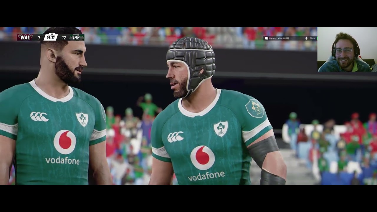 PAYS DE GALLES - IRLANDE sur Rugby 25