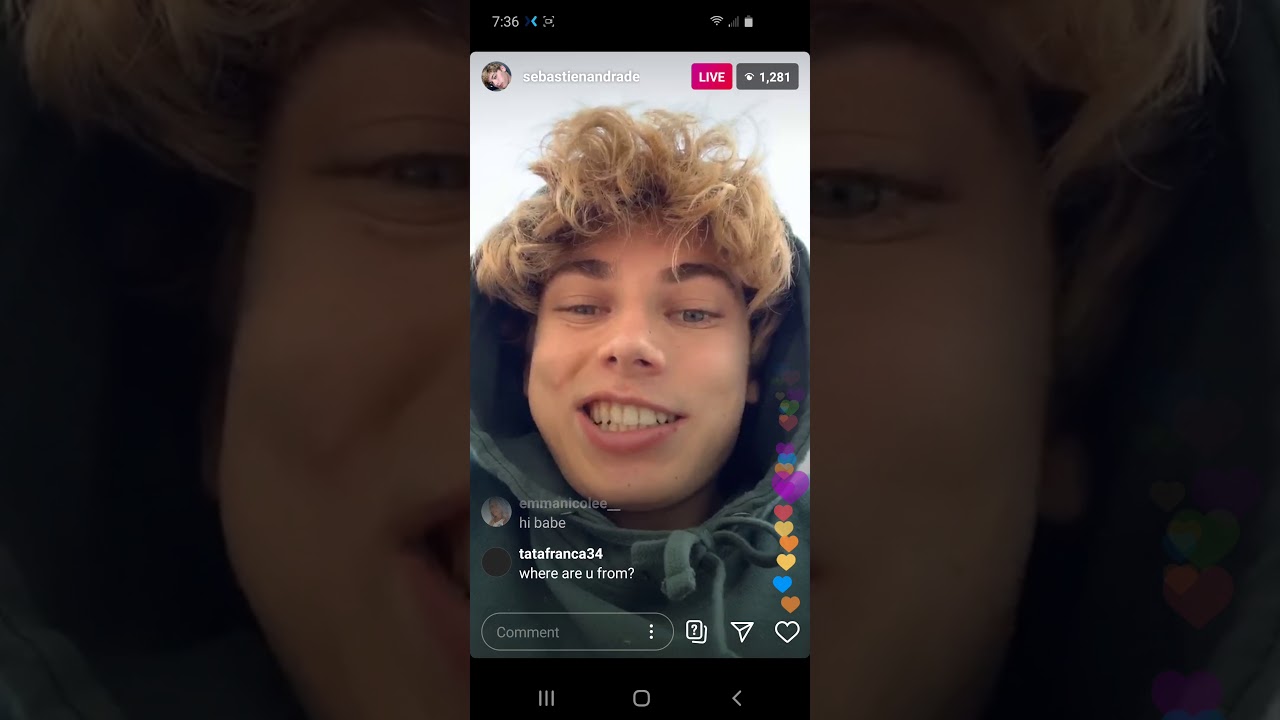 Sebastien live with Anne.commzz8 + q&a