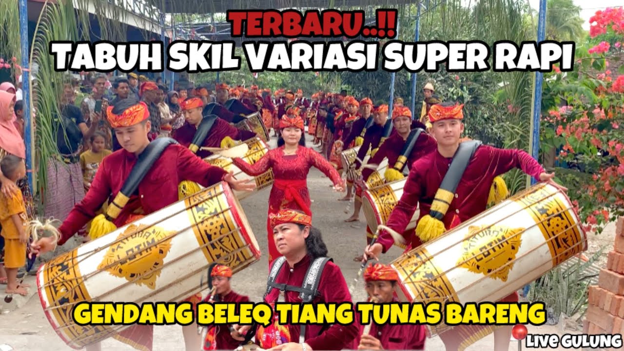 TERBARU..!!TABUH SKIL VARISI SUPER RAPI GENDANG BELEQ TIANG TUNAS BARENG FEAT JANGGER SUMARNI
