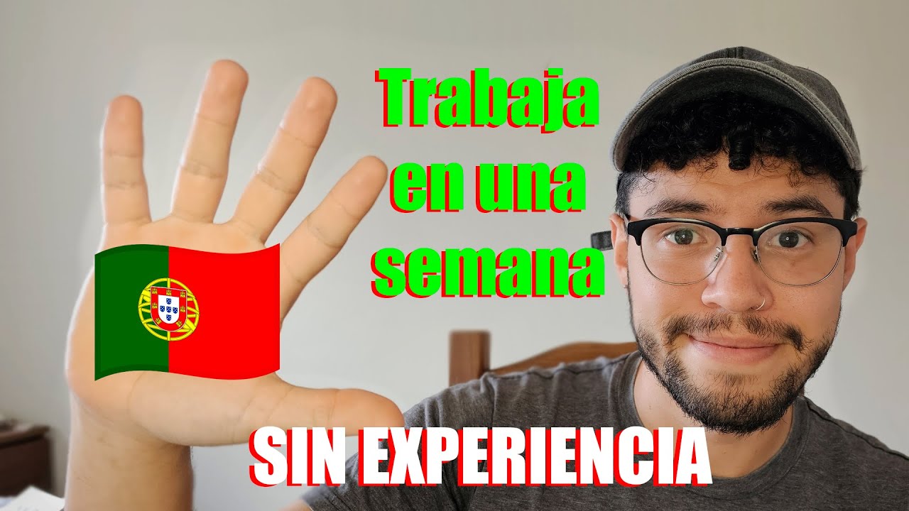 TOP 5 Trabajos FACILES de conseguir en PORTUGAL (SIN EXPERIENCIA)