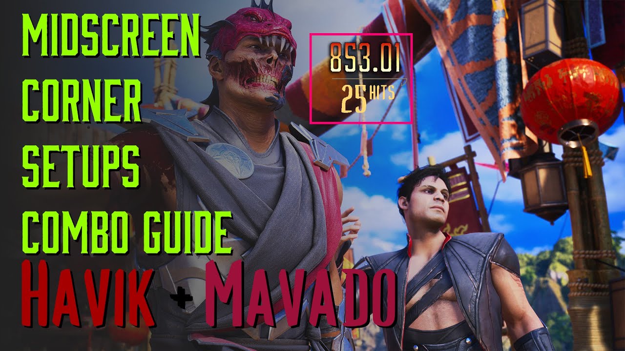 Mortal Kombat 1 Havik Mavado Combo + Setups Guide