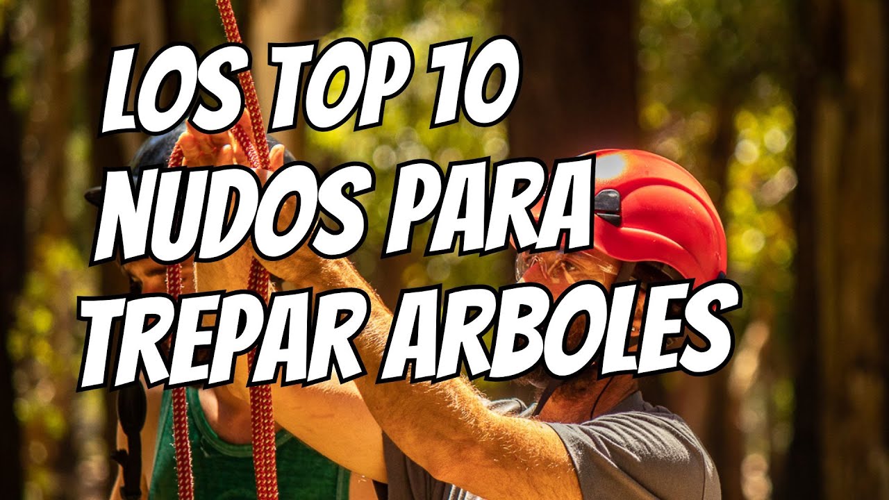 🪢10 Nudos que te haran mejor arborista trepador.