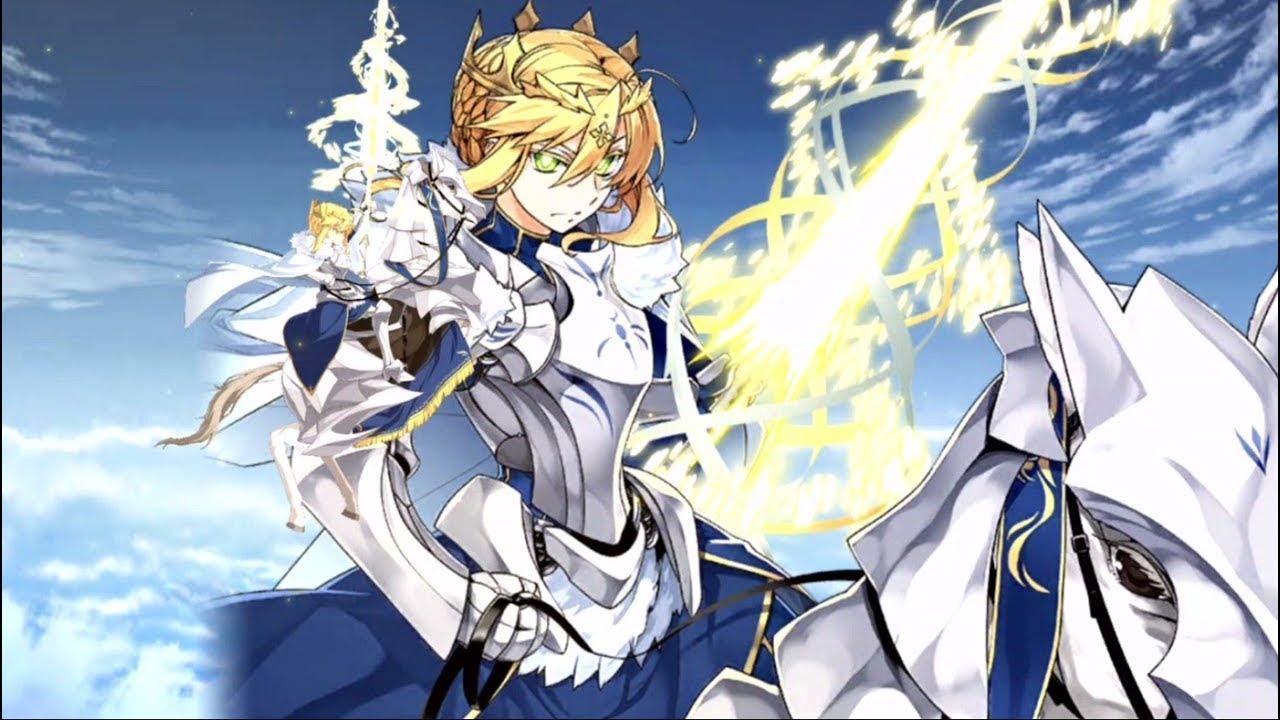 [Fate/Go] Lancer Artoria Interlude - Sacred Lance King of Knights