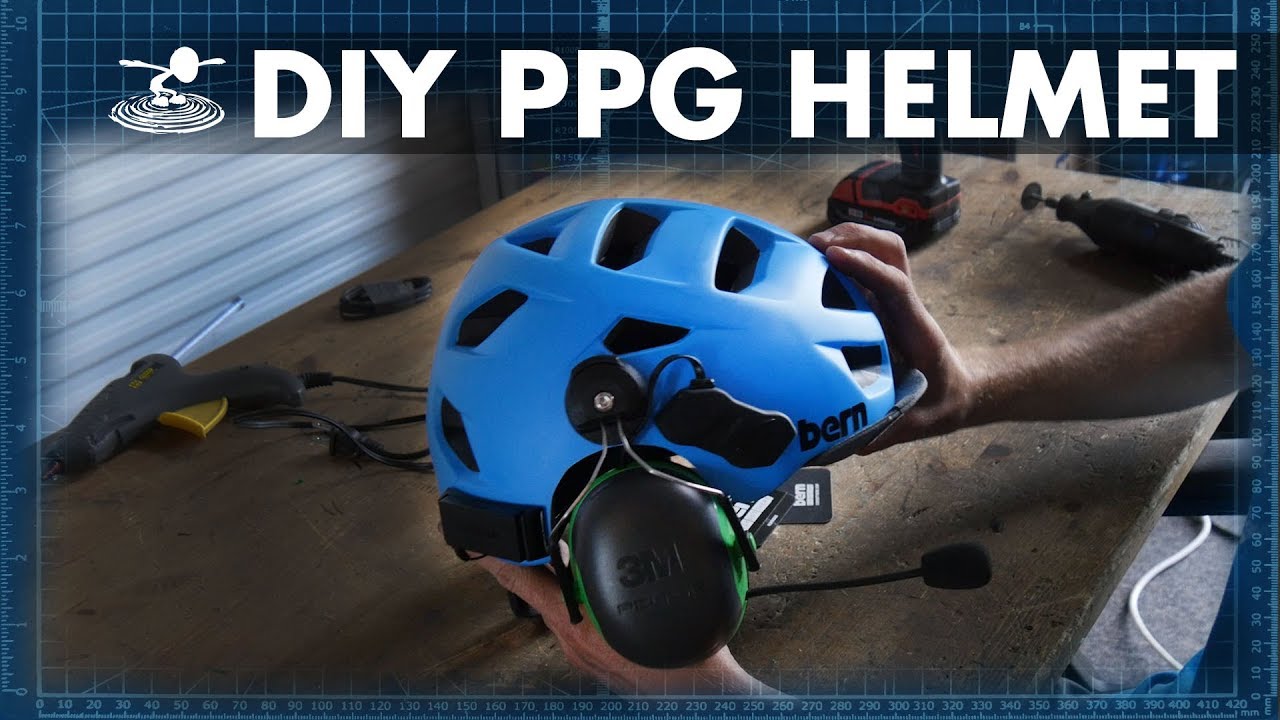 How to build your own Paramotor helmet