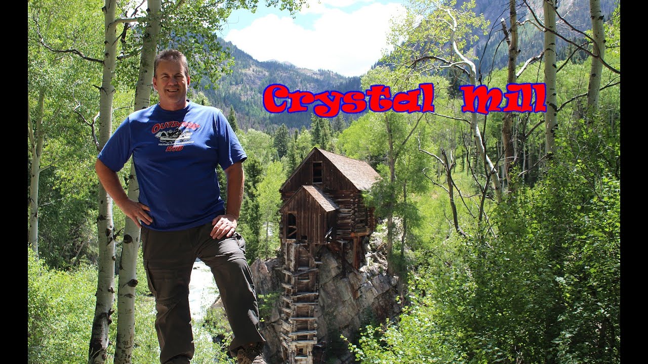 Road to Crystal Mill most photographed building in Colorado Very Cool