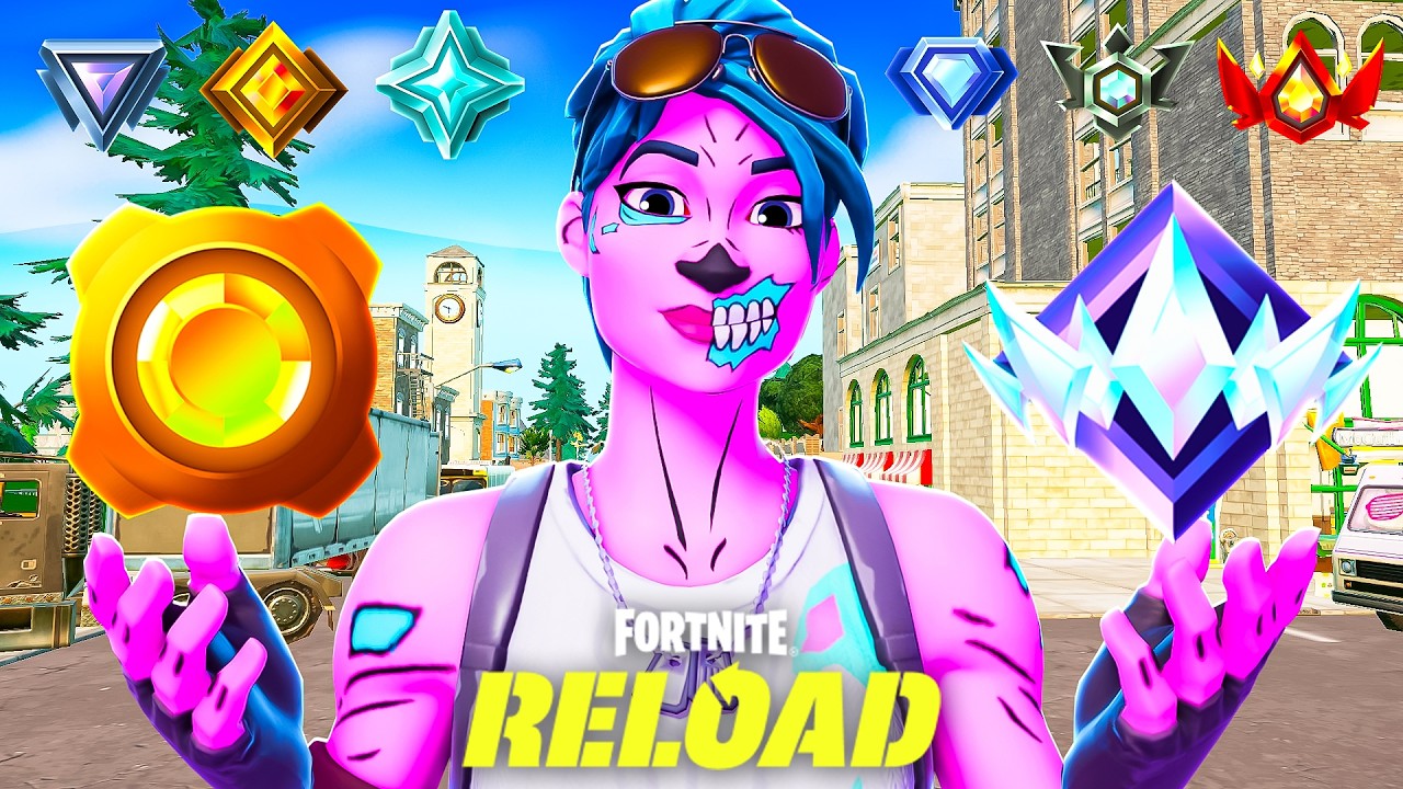Unranked to Unreal Reload SPEEDRUN! (Fortnite Ranked)