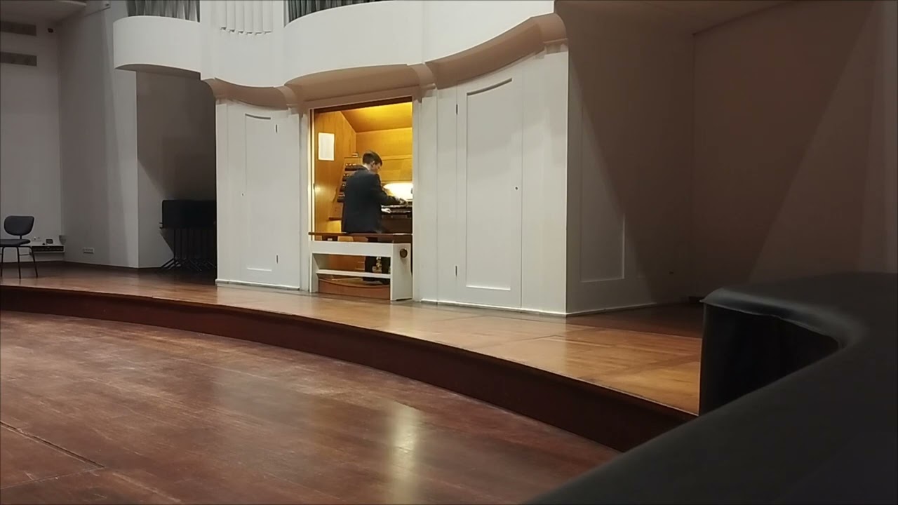 Max Reger - Introdukcja i Passacaglia d-moll - Aula Nova Akademii Muzycznej w Poznaniu