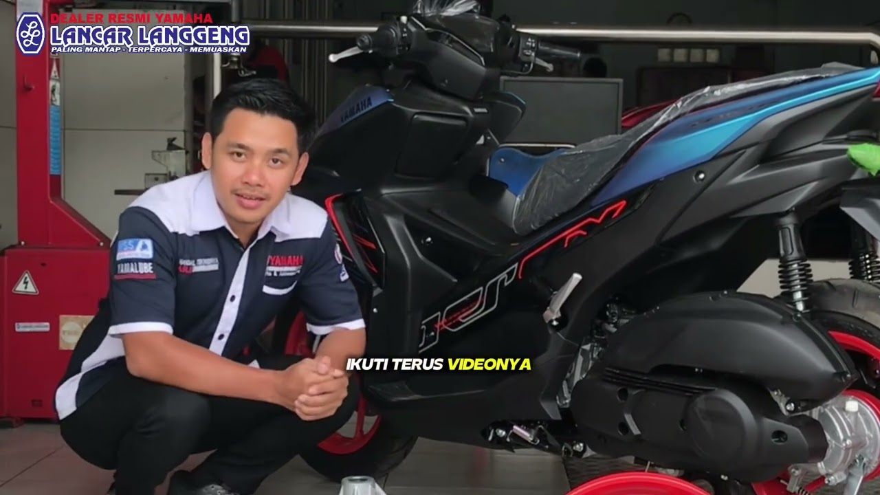 MANTUL‼️ AEROX NEW UPGRADE CAKRAM BELAKANG🔥