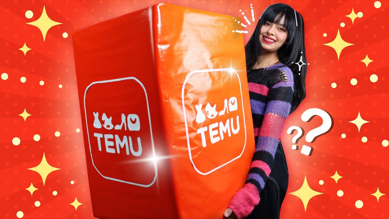 ABRO UNA CAJA MISTERIOSA TEMU  DE 2700 PESOS