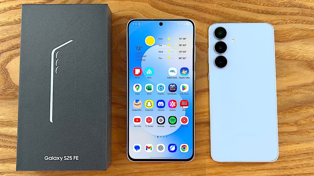 Samsung Galaxy S25 FE Unboxing & First Impressions!