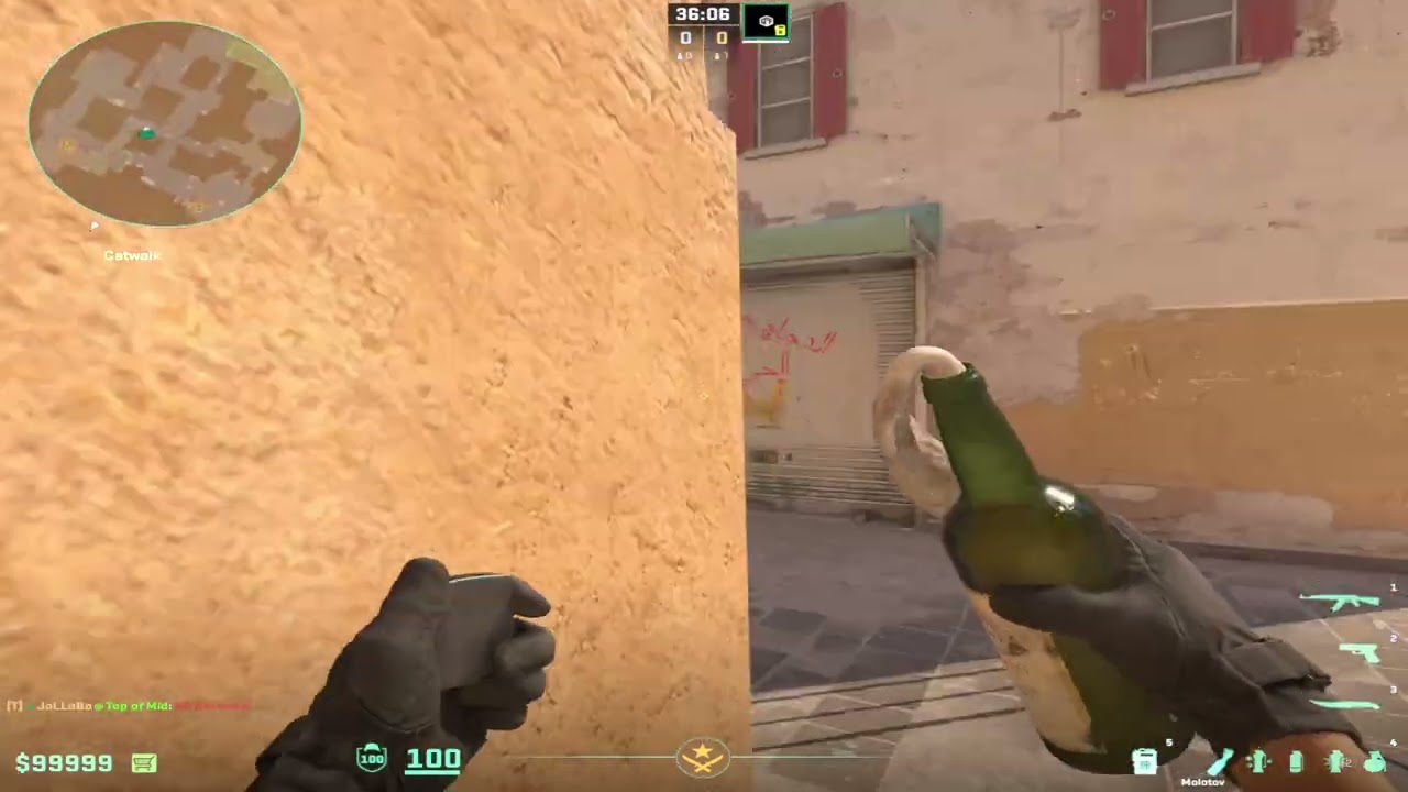 Dust2 T - Pirratery2 - Take short slowly and exec short with mollies