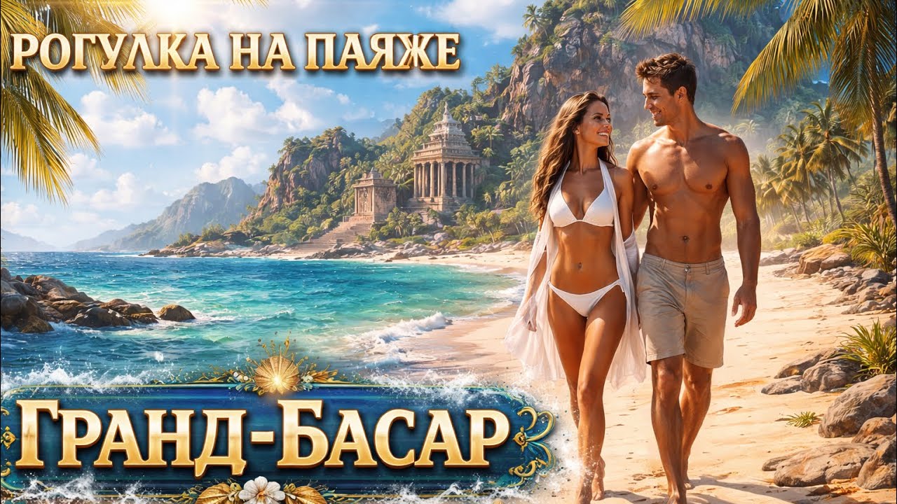 Прогулка по пляжу! Поговорим по Абиджан!