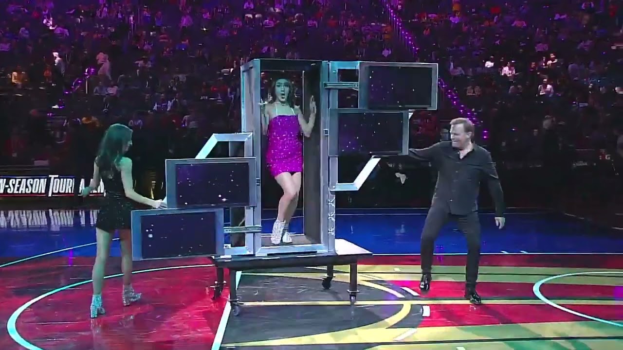 Nathan Burton: NBA halftime show