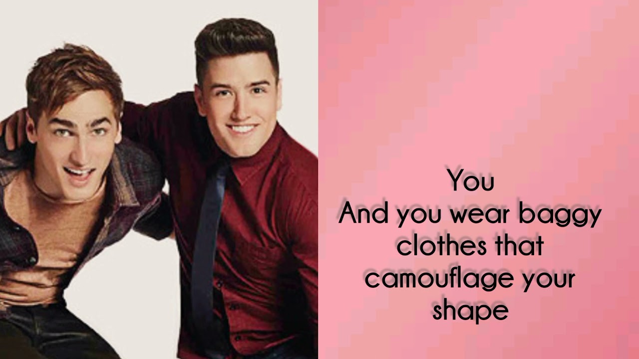 Big Time Rush - COVER GIRL (lyrics)