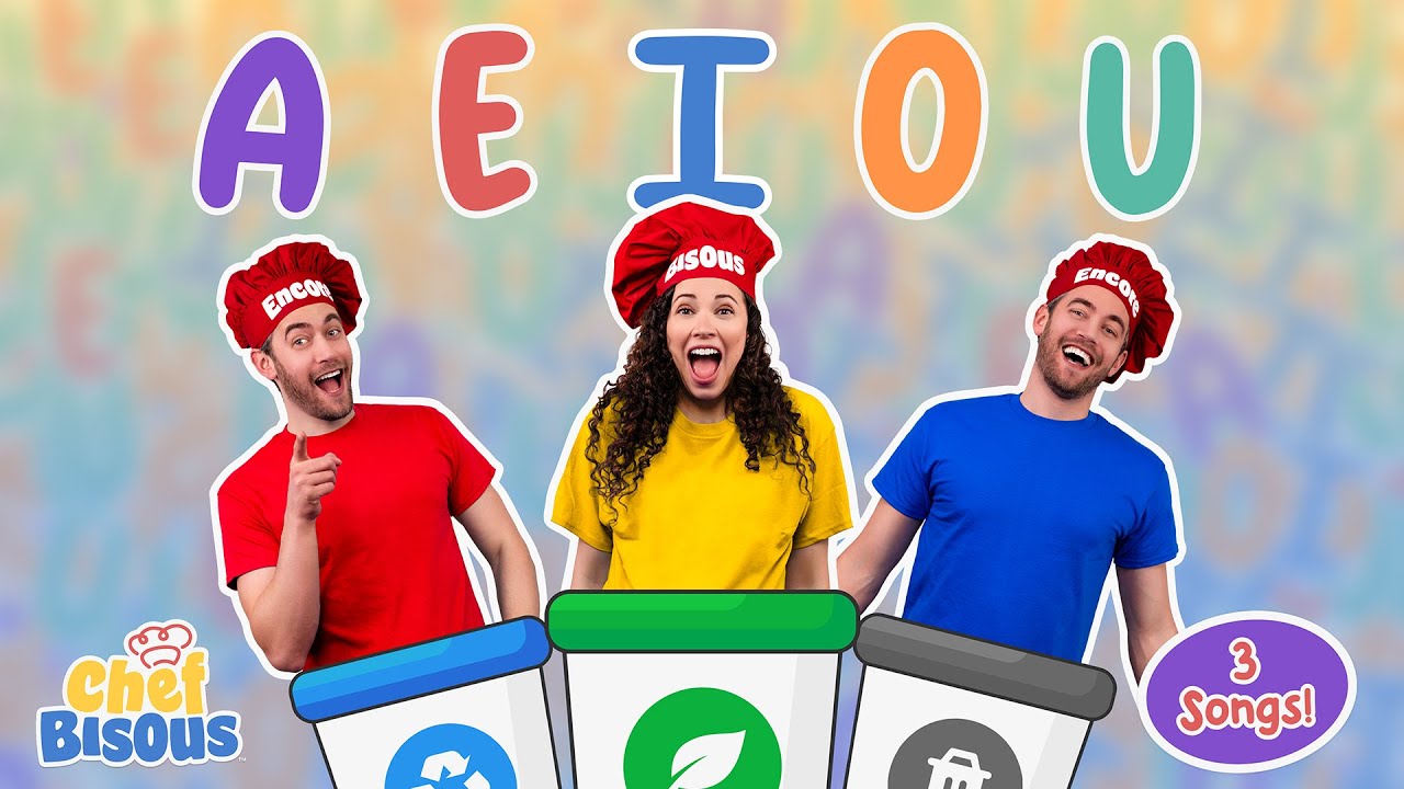 Back to school songs for kids: Mixing Colors, Learning Vowels, Sorting Waste