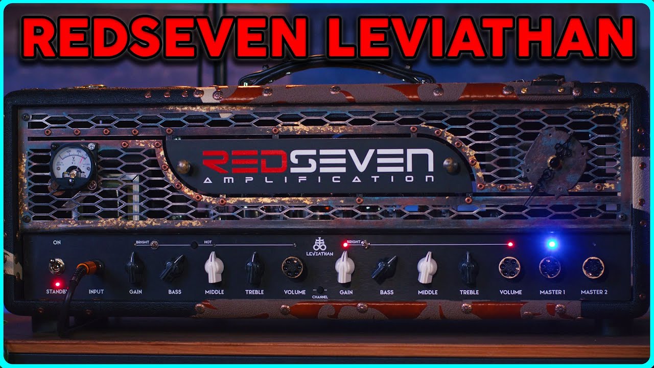 RedSeven Leviathan - P90 pickups into a Brutal Amp