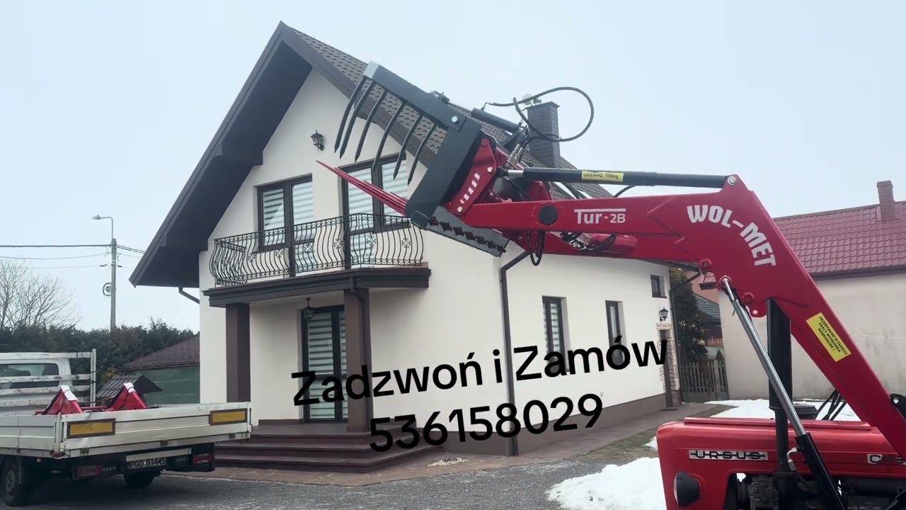 Ładowacz czołowy Tur 2B WOL-MET 700kg Ursus c330  dzwoni i zamawiaj 536158029