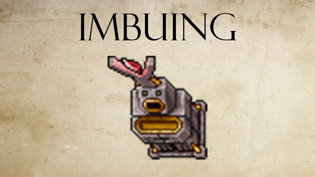 Tibia - Como funciona o Imbuing System (Buff nos itens)