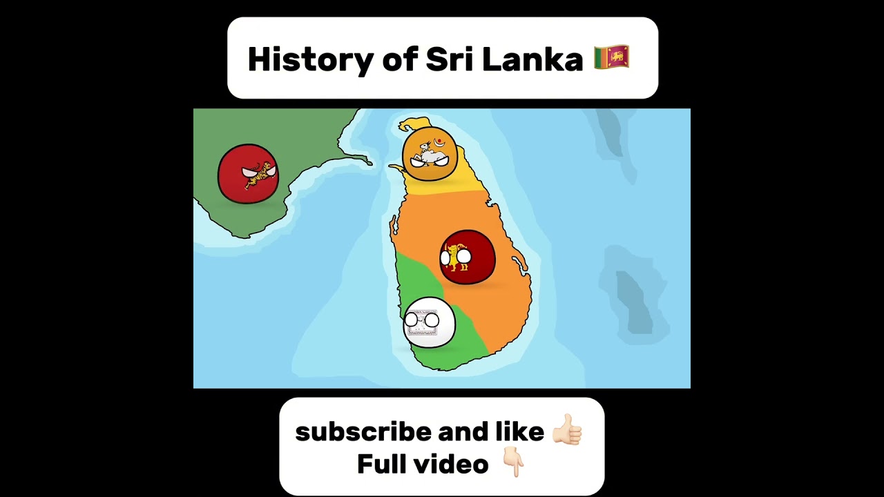 History of Sri Lanka (Countryballs)  #history #countryballs #srilanka 2
