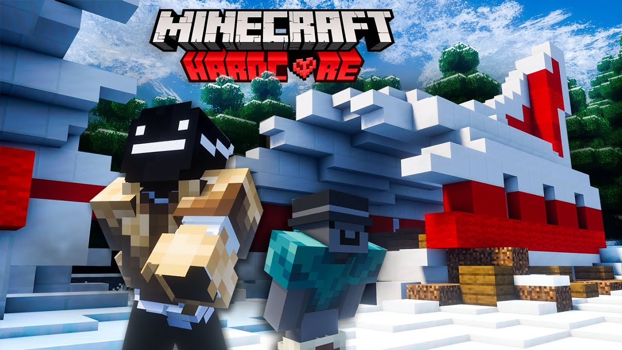 Minecraft Uçak Kazasından 100 Gün Hayatta Kalabilir miyiz? (bölüm 1)