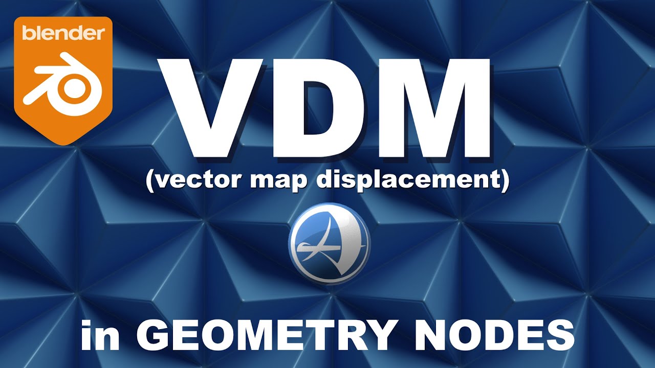 VDM (vector displacement map) in GEOMETRY NODES with BLENDER 3.4