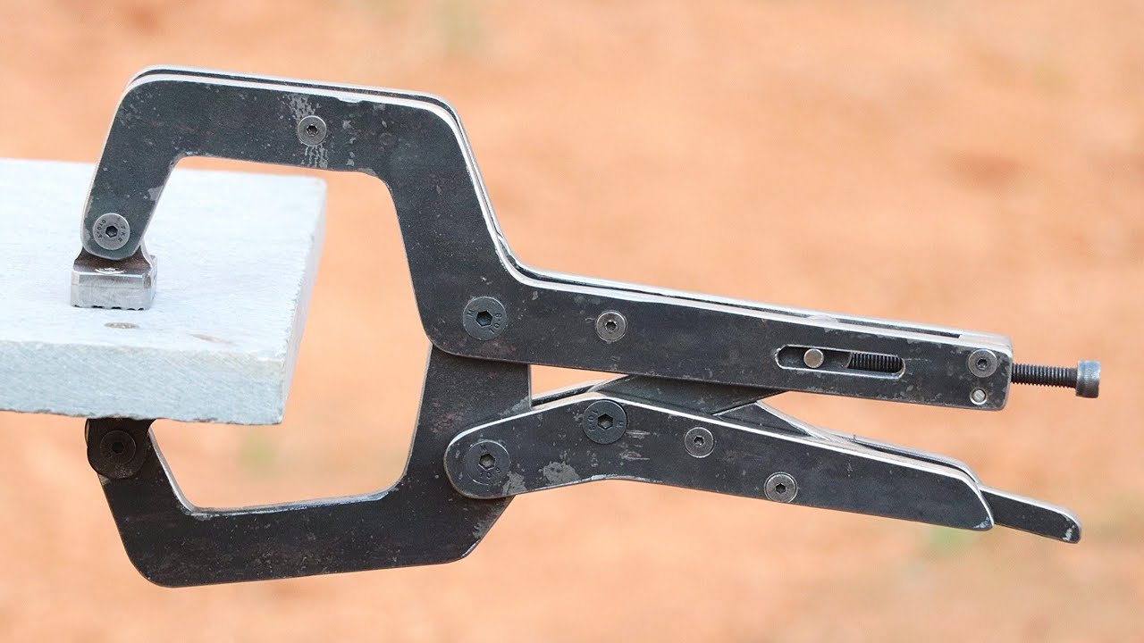 Build a Heavy-Duty C-Clamp Vise Grip Plier!