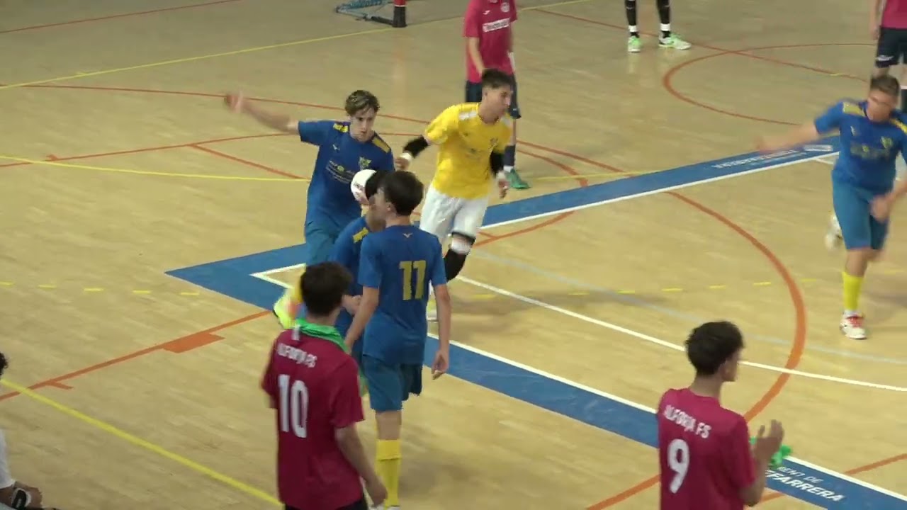 Resum CFS Palamós 2 - 3 Tecnovit Alforja FS (Play-off d'ascens Divisió d'Honor Cadet FS)