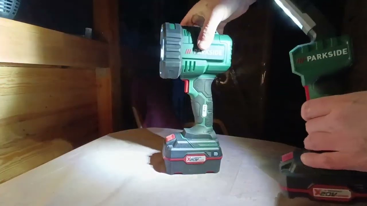  PARKSIDE Akumulatorowa lampa ręczna LED 20 V