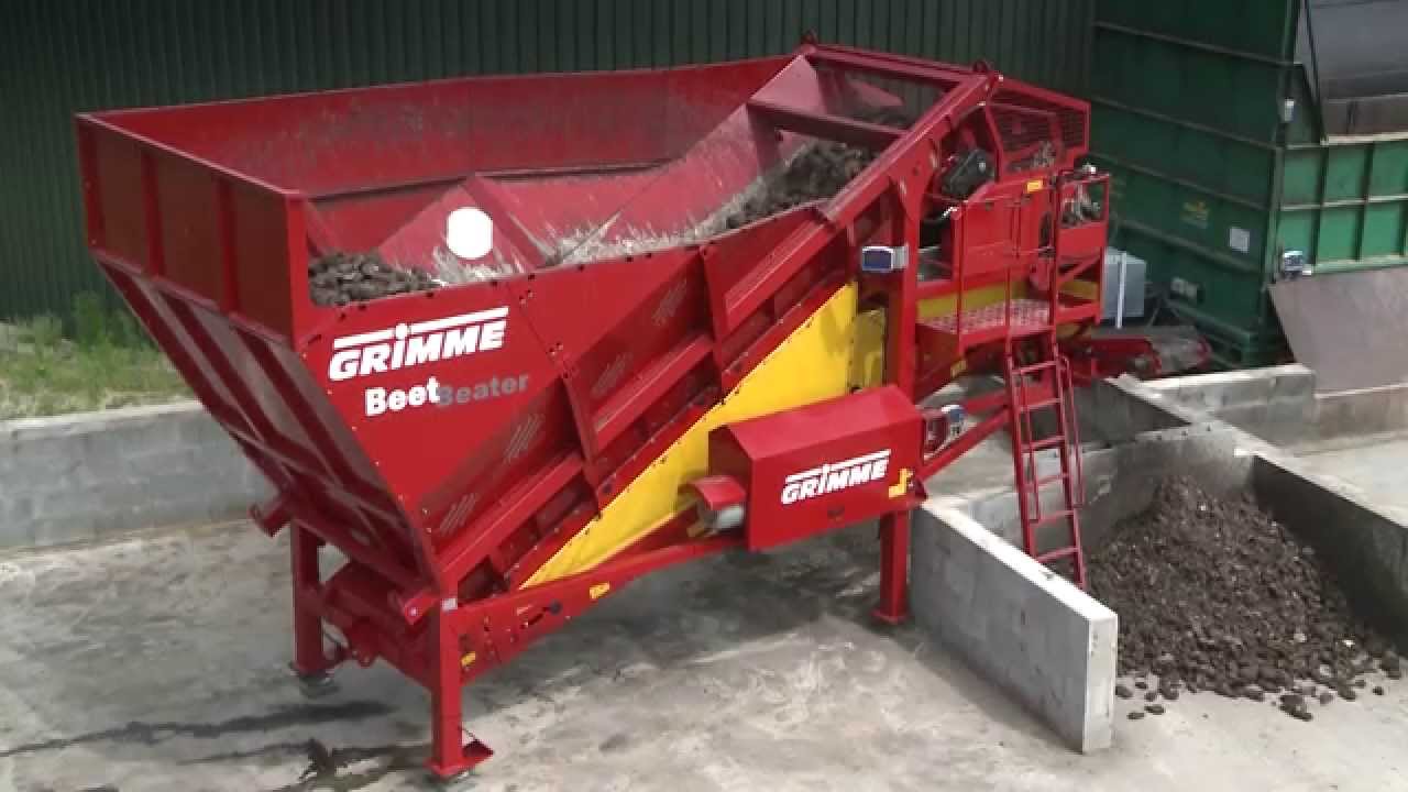 GRIMME BeetBeater | dry preparation of energy beets for biogas power plants