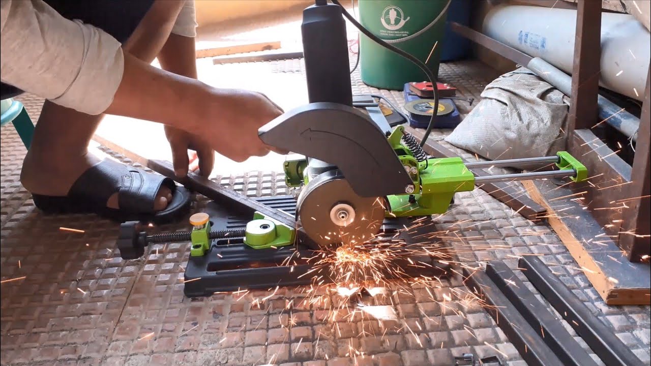 Angle Grinder Stand Slidable : Unboxing & Testing