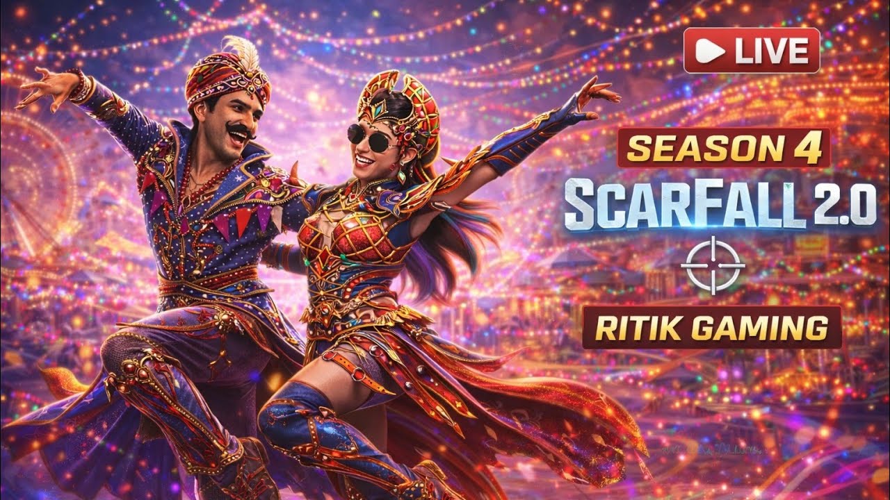Scarfall 2.0 🔥 Full Action Gameplay | OP Clutch Moments 😈 | Indian Pro Player Live