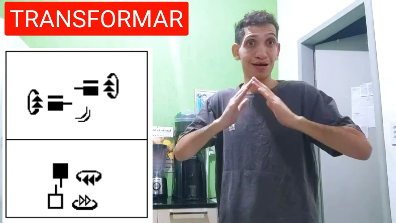 TRANSFORMAR | TRANSFORMAÇÃO - SINAL EM LIBRAS