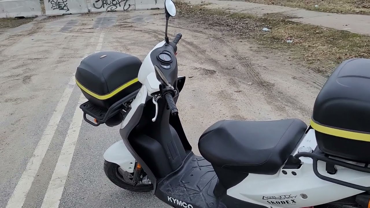 Skuter Kymco Agility Carry (transportowe) opinia po przejechaniu 4000 km