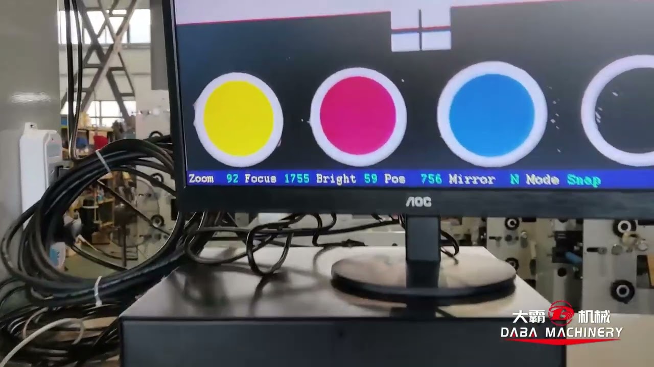 6 colors label flex printing machine with double die cutting