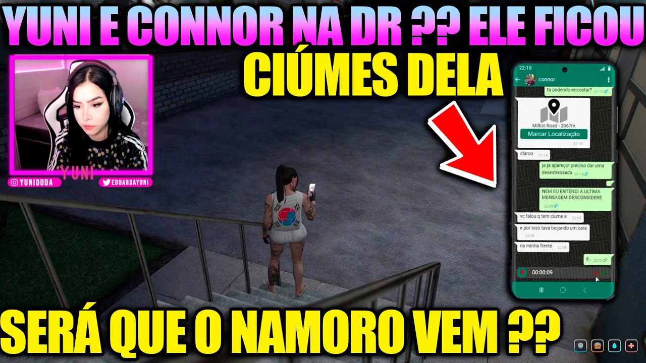 YUNI E CONNOR NA DR ?? ELE FICOU COM CIÚMES DELA 🥴🤐 SERÁ QUE O NAMORO VEM ? ELA DISSE QUE QUER 😱👀