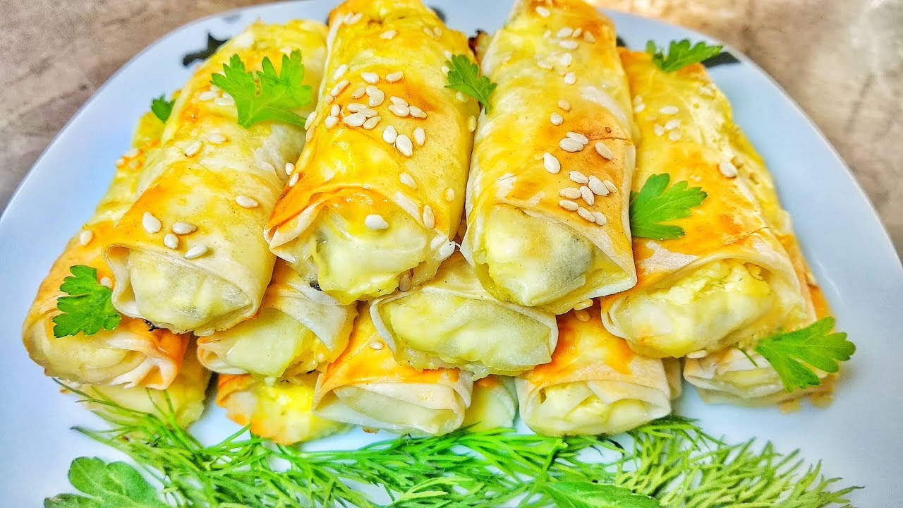Нежные и вкусные творожные трубочки ! Легко и просто! |Danutax