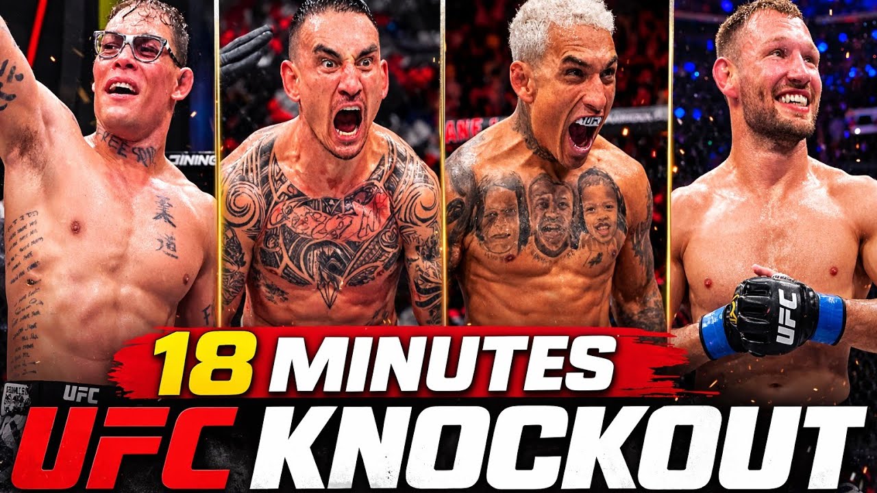 18 Minutes of BRUTAL UFC Knockouts (2021&ndash;2025) 🔥