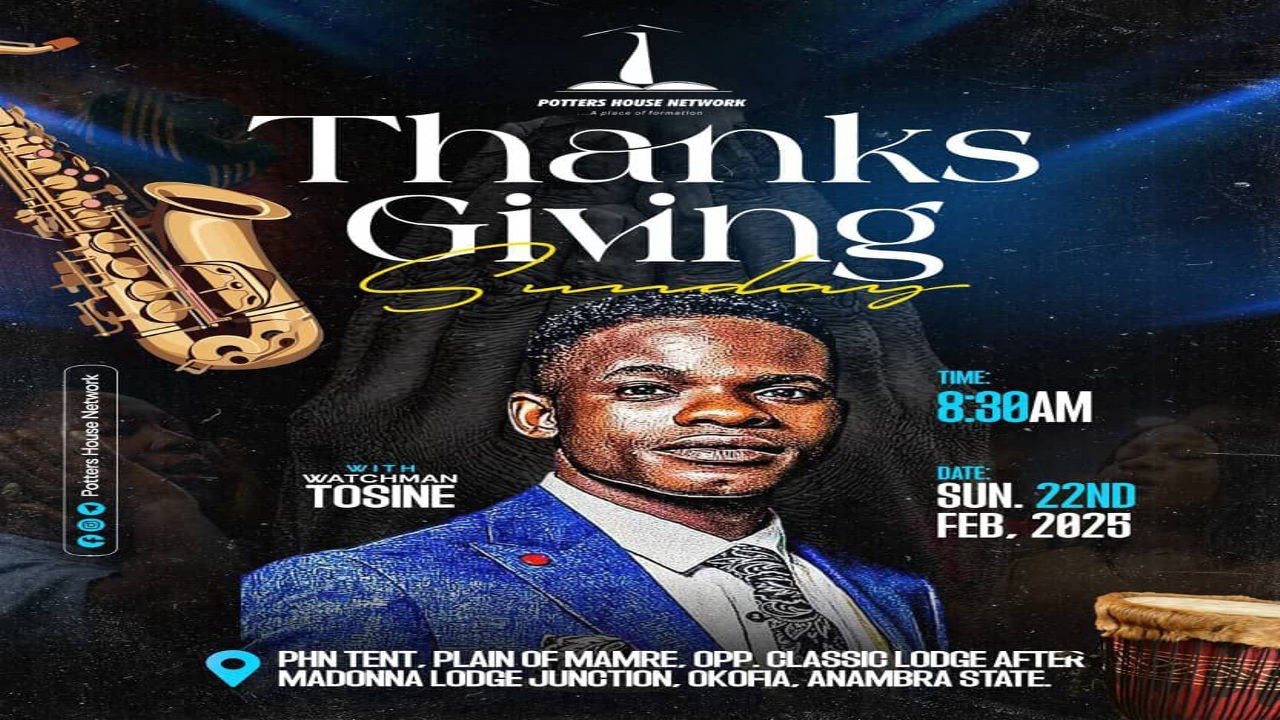 SUNDAY TRANSFORMATION SERVICE | SUNDAY SERVICE | WATCHMAN TOSINE | 22.02.2026