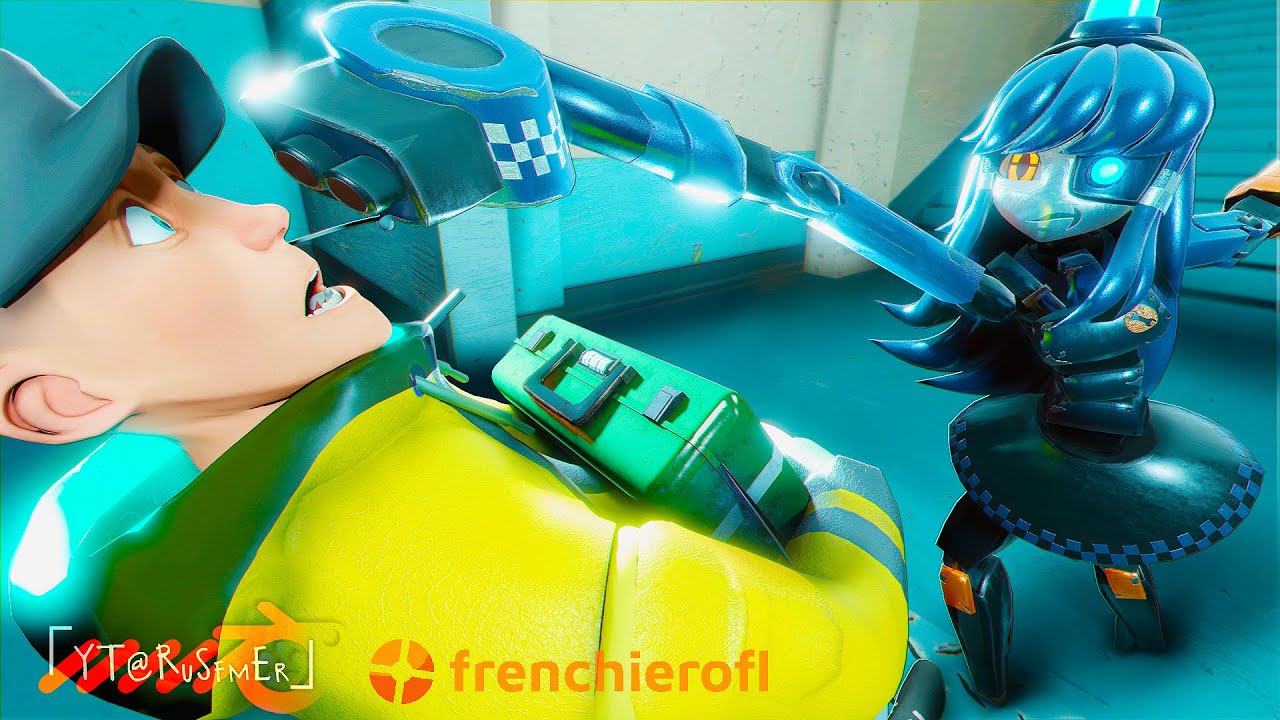 cp_edgerunners | B x SFM Анимация Мими Сентри