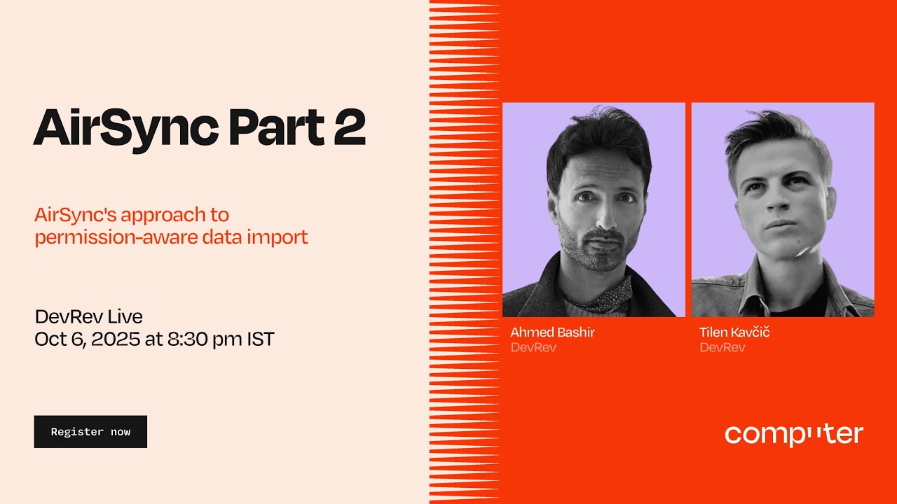 AirSync Part 2 – AirSync s approach to permission aware data import