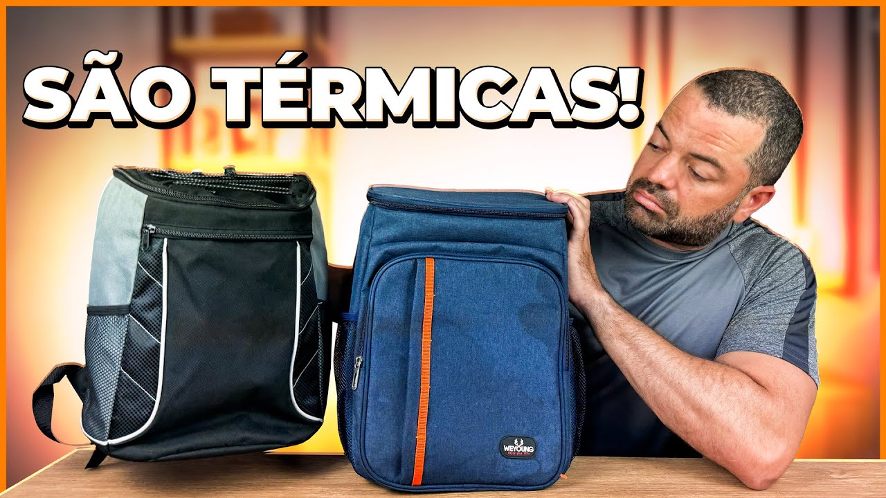 AS MELHORES mochilas térmicas CUSTO-BENEFÍCIO!