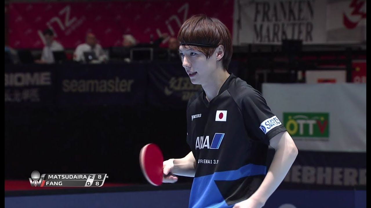 【ダイジェスト】オーストリアOP 男子シングルス準々決勝 松平健太vs方博（中国）