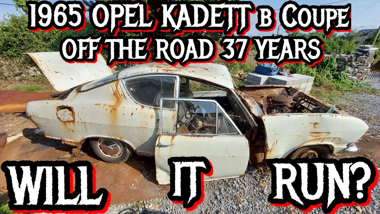 Will it run? 1965 Opel Kadett B Coupe off the road for 37 years!!! Episode 6