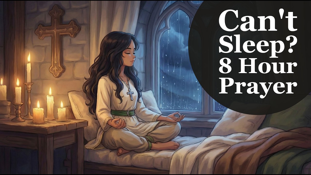 8 Hour Christian Lofi for Deep Sleep & Anxiety Relief 🌙 Night Prayer Sanctuary