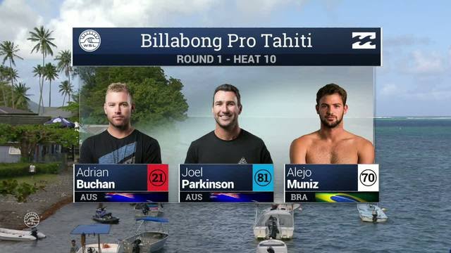 2016 Billabong Pro Tahiti: Round One, Heat 10
