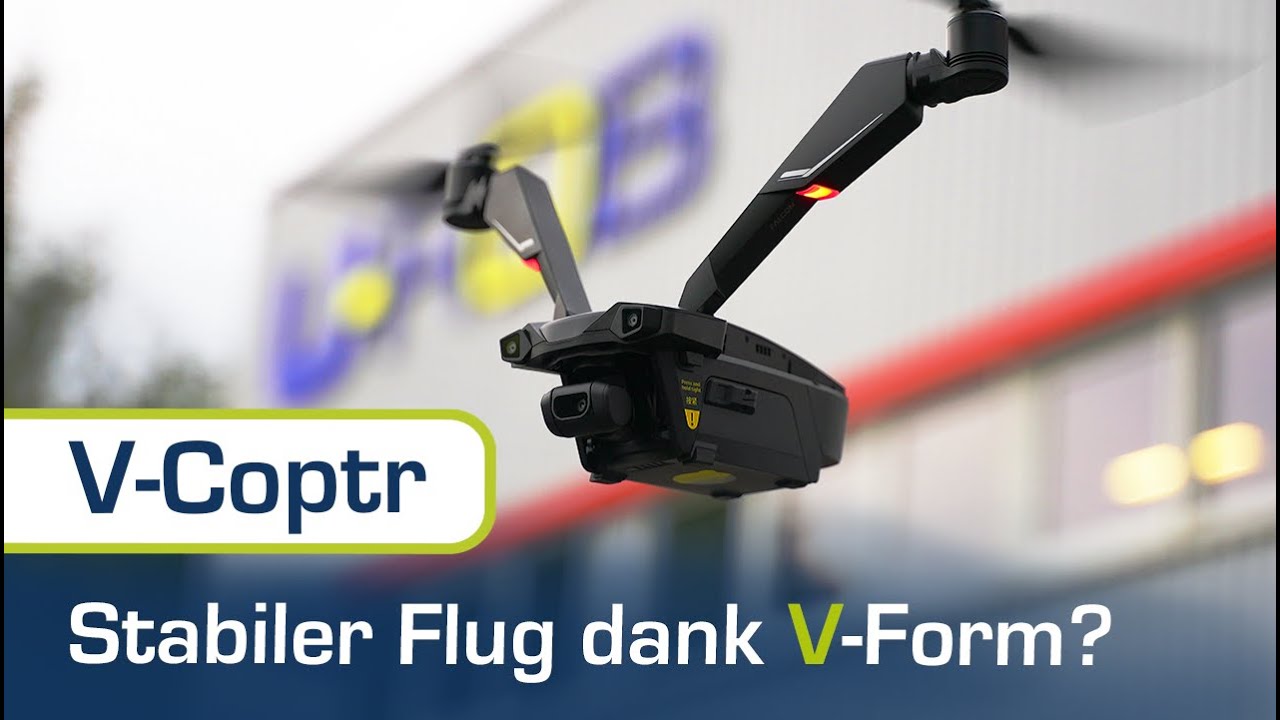 BI-COPTER: Die V-COPTR Drohne im FLUGTEST
