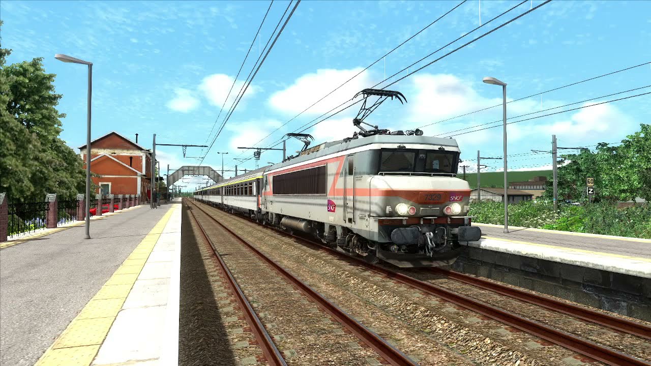 Train Simulator 2021 - De Port-la-Nouvelle à Béziers aux commandes d'une BB 7200