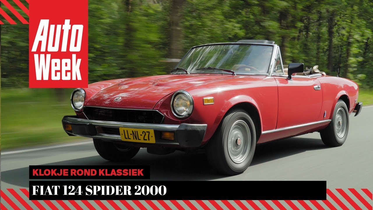 Fiat 124 Spider 2000 (1982) - Klokje Rond Klassiek